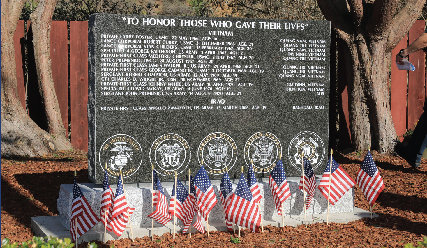 Pacifica Veterans Memorial Monument