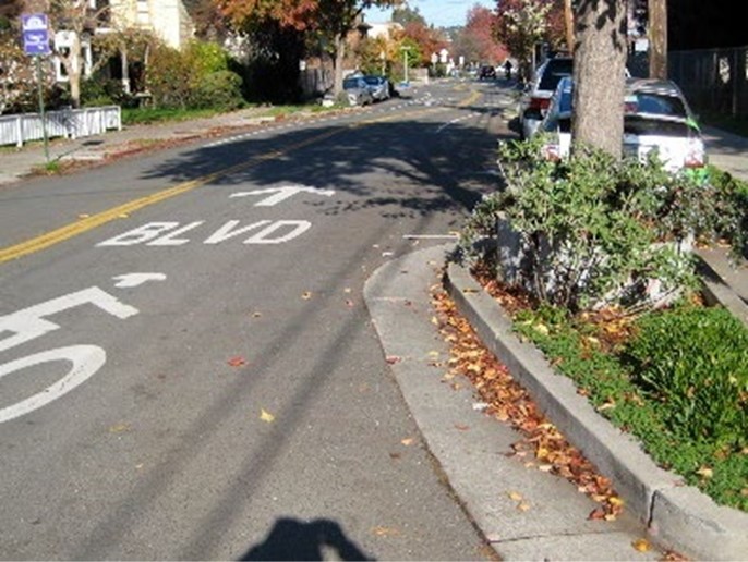 Class 3B Bike Lane