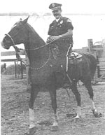 police officer on horse