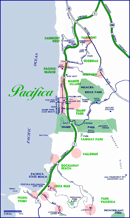 Map of Business Districts